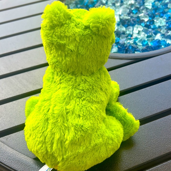 Green Hop the Frog Soft Cuddly Huggable Stuffed Animal Plush Stuffie Toy Furry - Picture 11 of 16